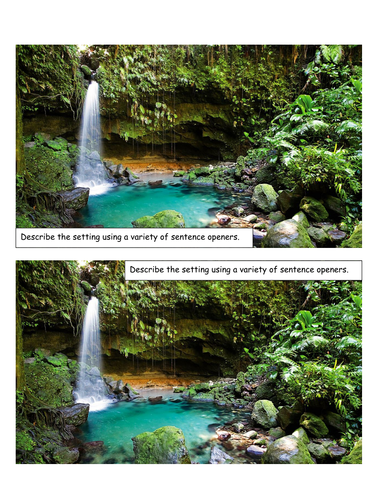 Using different sentence starters