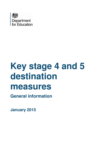 Destination measures data January 2015