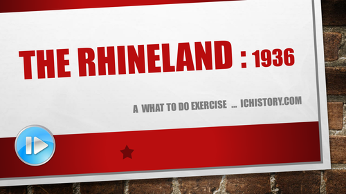 The Rhineland : 1936