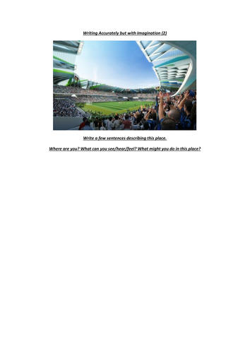 How to describe a cave entrance image