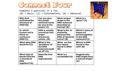 DNA Connect Four