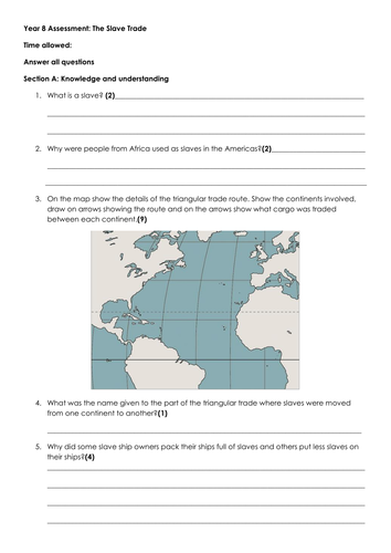 Middle Passage Assessment