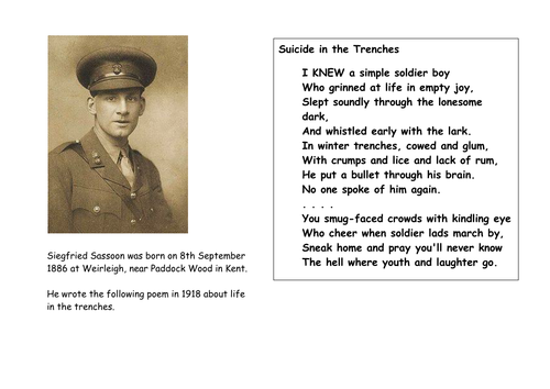 Y8 WW1 Who fought in the trenches?