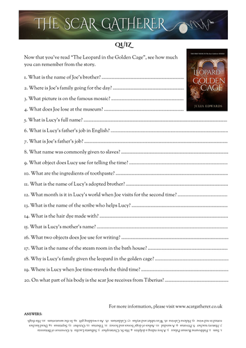 Quizzes to accompany Roman class reader