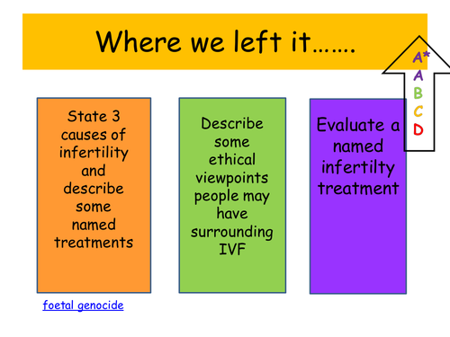 B3 Topic 1 Edexcel Sex Determination Teaching Resources