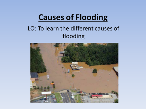 GCSE causes of flooding