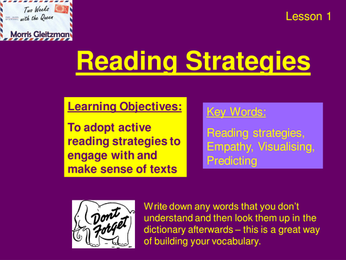 Two Weeks with the Queen - Lesson 1