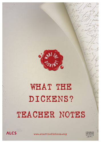 What the Dickens  KS2/3 resources and creative writing competition