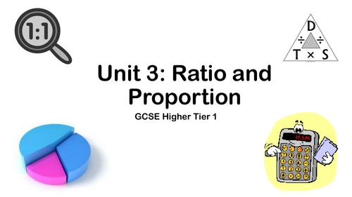 GCSE Higher Revision - 3.1 Ratio