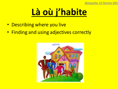 Describing your house KS3 | Teaching Resources
