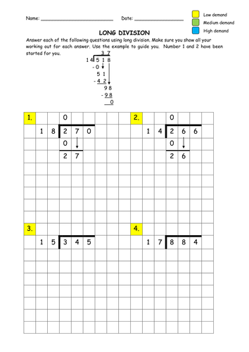 Long division