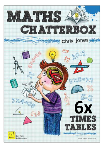 6x Times Tables Chatterboxes