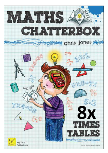 8x Times Tables Chatterboxes