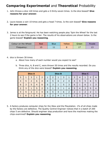 Comparing Probability