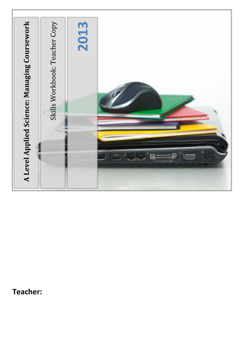 Science Skills workbook