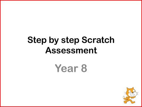 Scratch Lesson 6 - Assessment