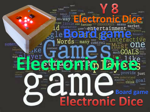 Electronic Dice & Board Game Project.
