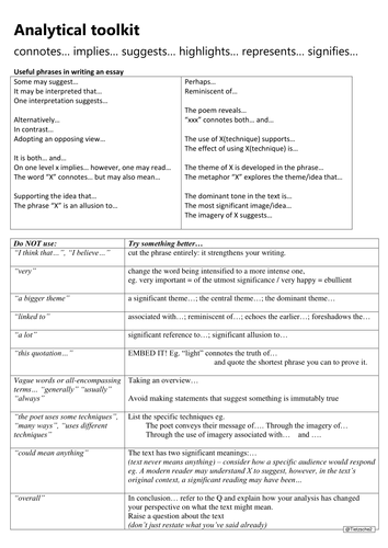 ENGLISH: Analytical Language Toolkit