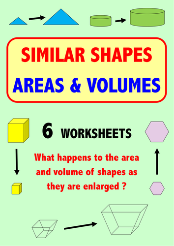 Similar Shapes - Areas and Volumes