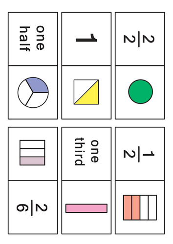 Fraction Dominoes