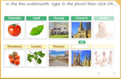 Singular and plural nouns