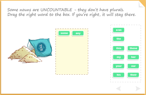 Countable and uncountable nouns
