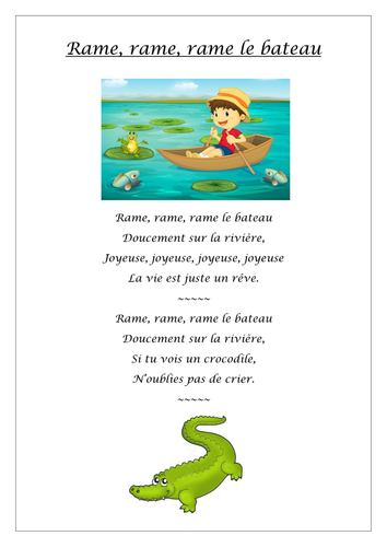 Les Chansons pour les enfants