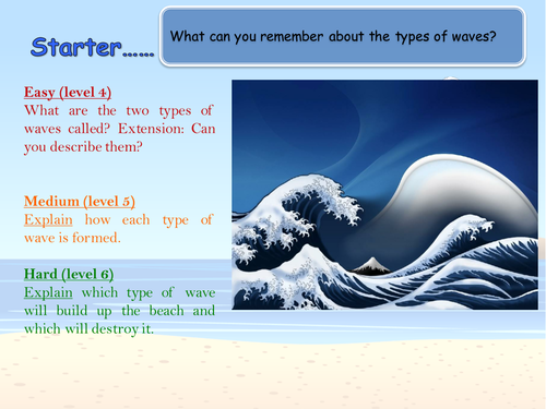 How does the sea erode?