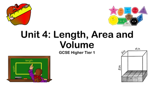 GCSE Higher Revision - 4.4. Volume of a Prism