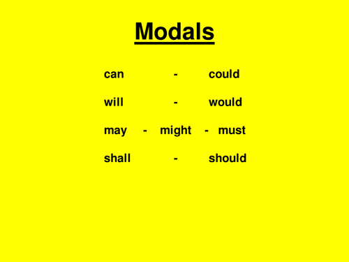 Modal verbs 9 класс презентация