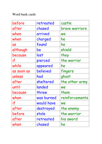 Battle of the Complex Sentences