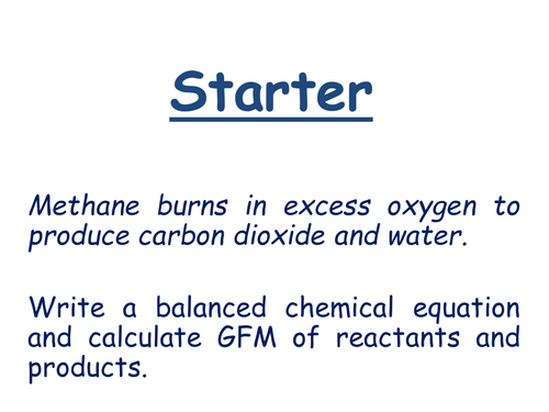 Chemistry - Atom Economy