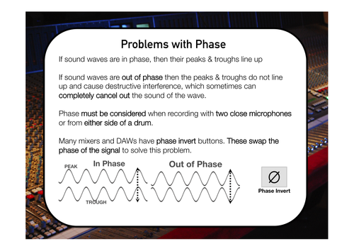 Music Technology AS / A2 Revision Cards