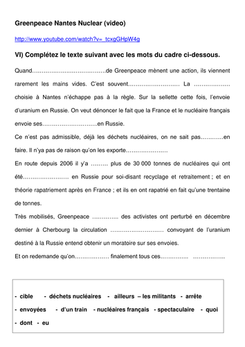 Pour ou Contre le Nucléaire?