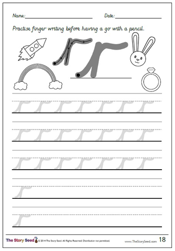 Cursive Handwriting Sheets