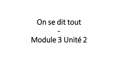 On se dit tout - Studio 2