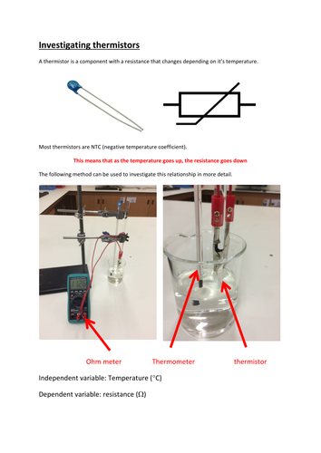 Thermistor coursework 07 picture