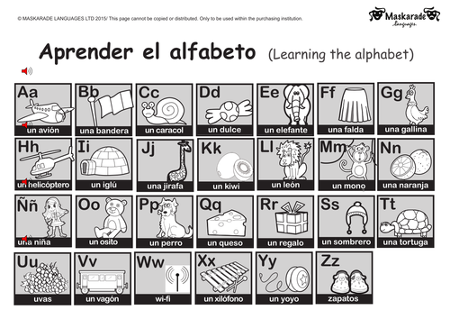 KS1-SPANISH-Level 1: Alphabet, numbers and colours | Teaching Resources