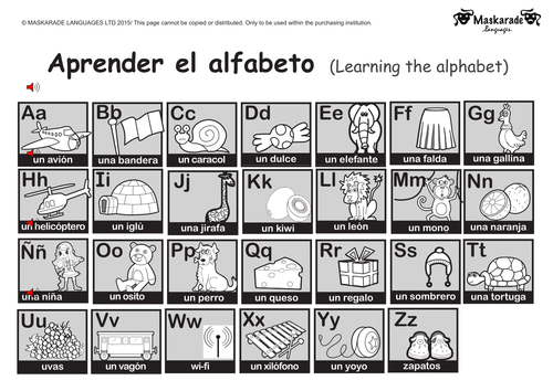 KS1-SPANISH-Level 1: Alphabet, numbers and colours