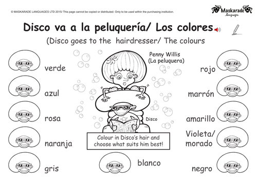 KS1- SPANISH- Level 2 : Colours