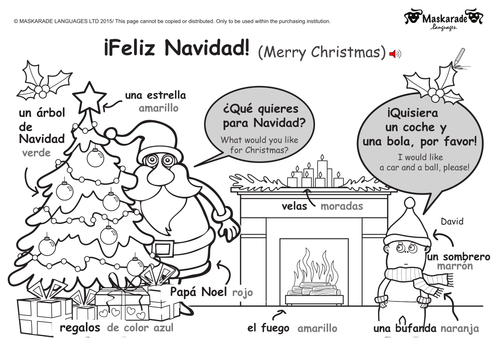 KS1- SPANISH Level 2: Christmas