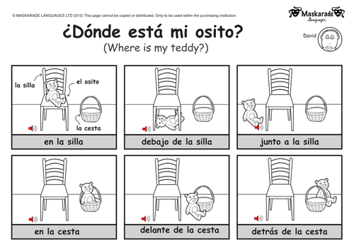 KS1 SPANISH: Home & Where is my stuff?