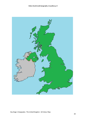 Key Stage 1 Geography:  United Kingdom Unit
