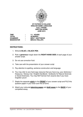 Narrative writing across the curriculum