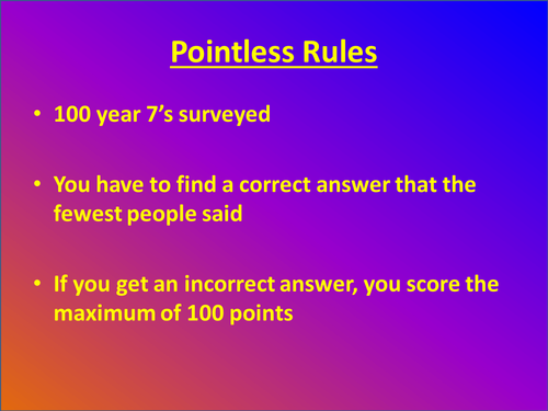 Pointless revision - Equations (D)