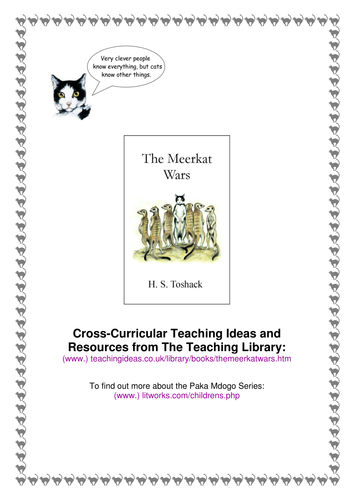 ‘The Meerkat Wars’ Cross-Curricular Teaching Ideas and Resources