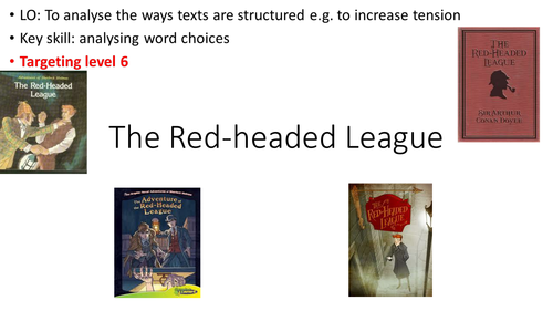 Analysing tension in The Red-headed League