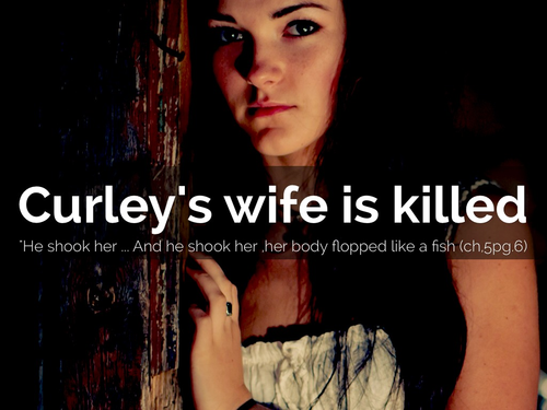 Curley's Wife Podcast - Of Mice and Men | Teaching Resources