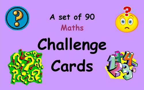 Challenge Cards - Maths