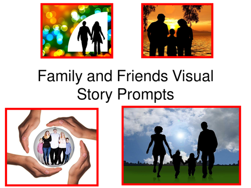 Family and Friends Visual Story Prompts